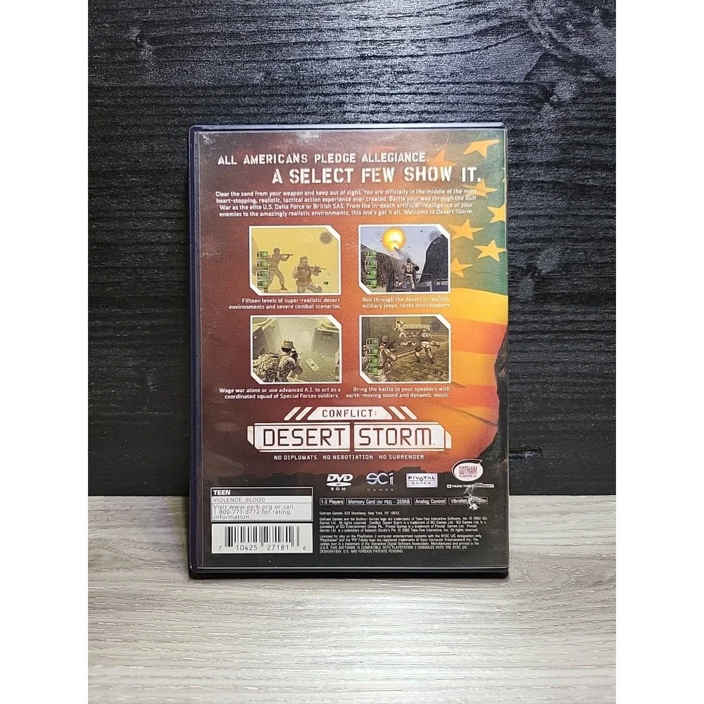 Conflict: Desert Storm (Sony PlayStation 2, 2002)